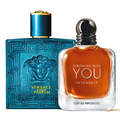 Versace Eros Parfum & Armani Stronger With You Intensely Combo Perfume